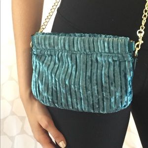Velvet Crossbody/Clutch Purse